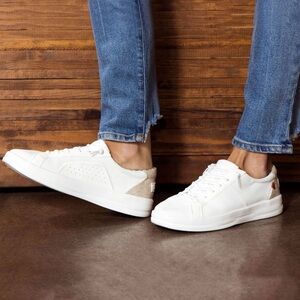Hey Dude Karina slip-on sneakers in coconut white
